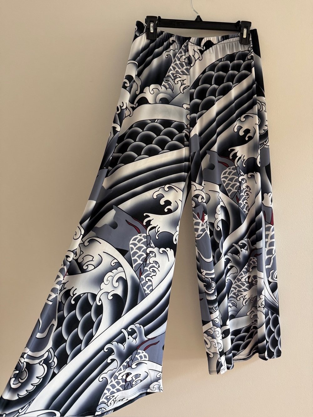 ANNE NAMBA Wide-Leg Pant Pants, Size Medium